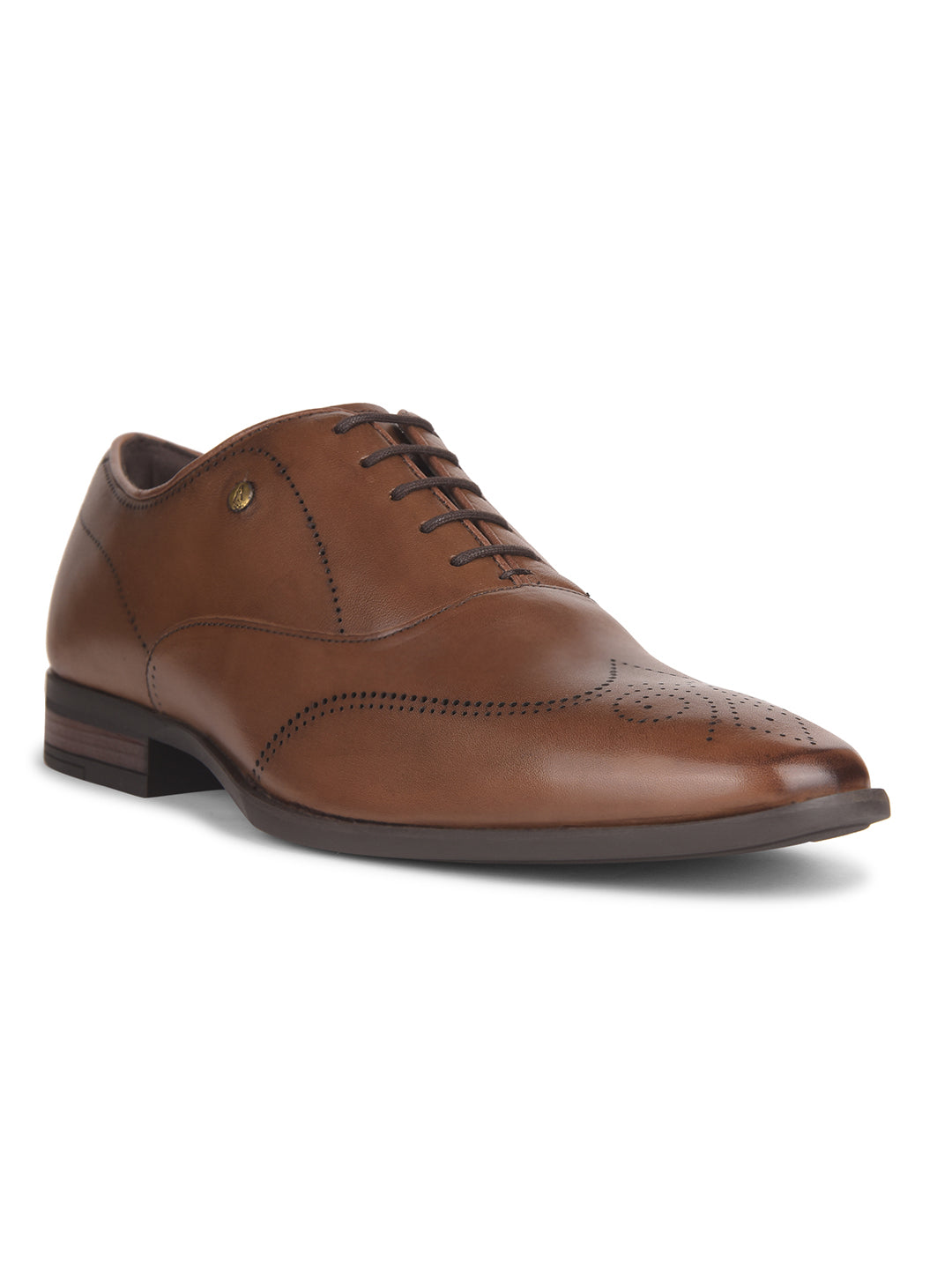 Hush Puppies Men Brown Formal Lace-up Oxford Shoes - Brown - View 1