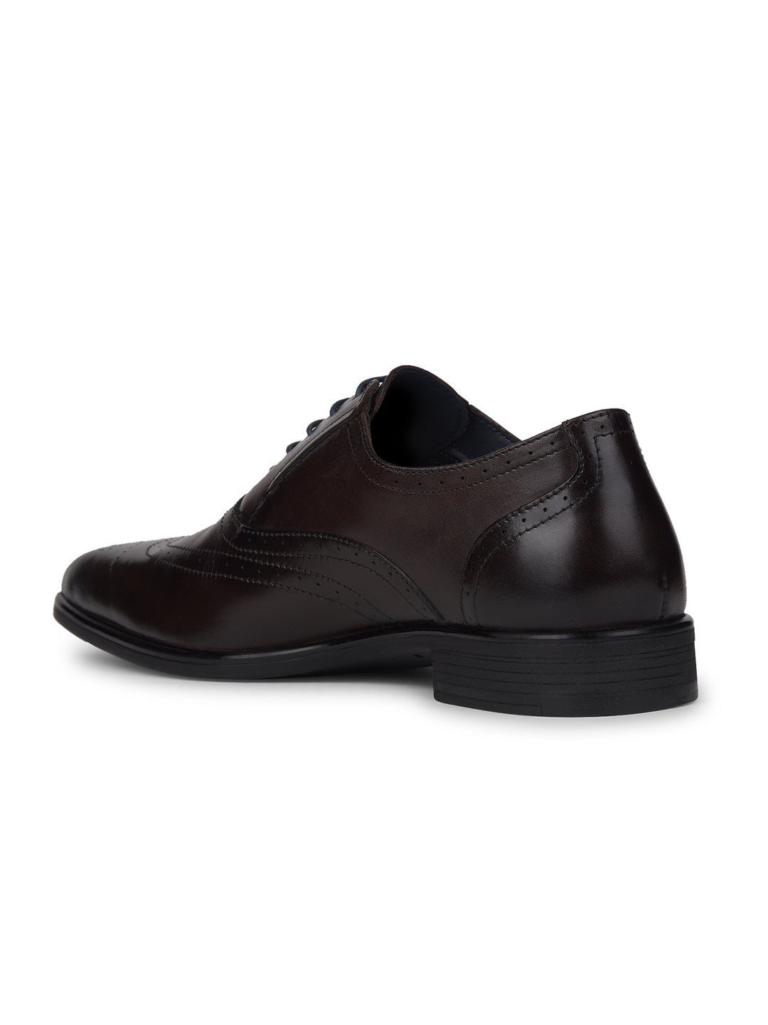Bata Men Brown Formal Lace-up Oxford Shoes - Brown - View 3
