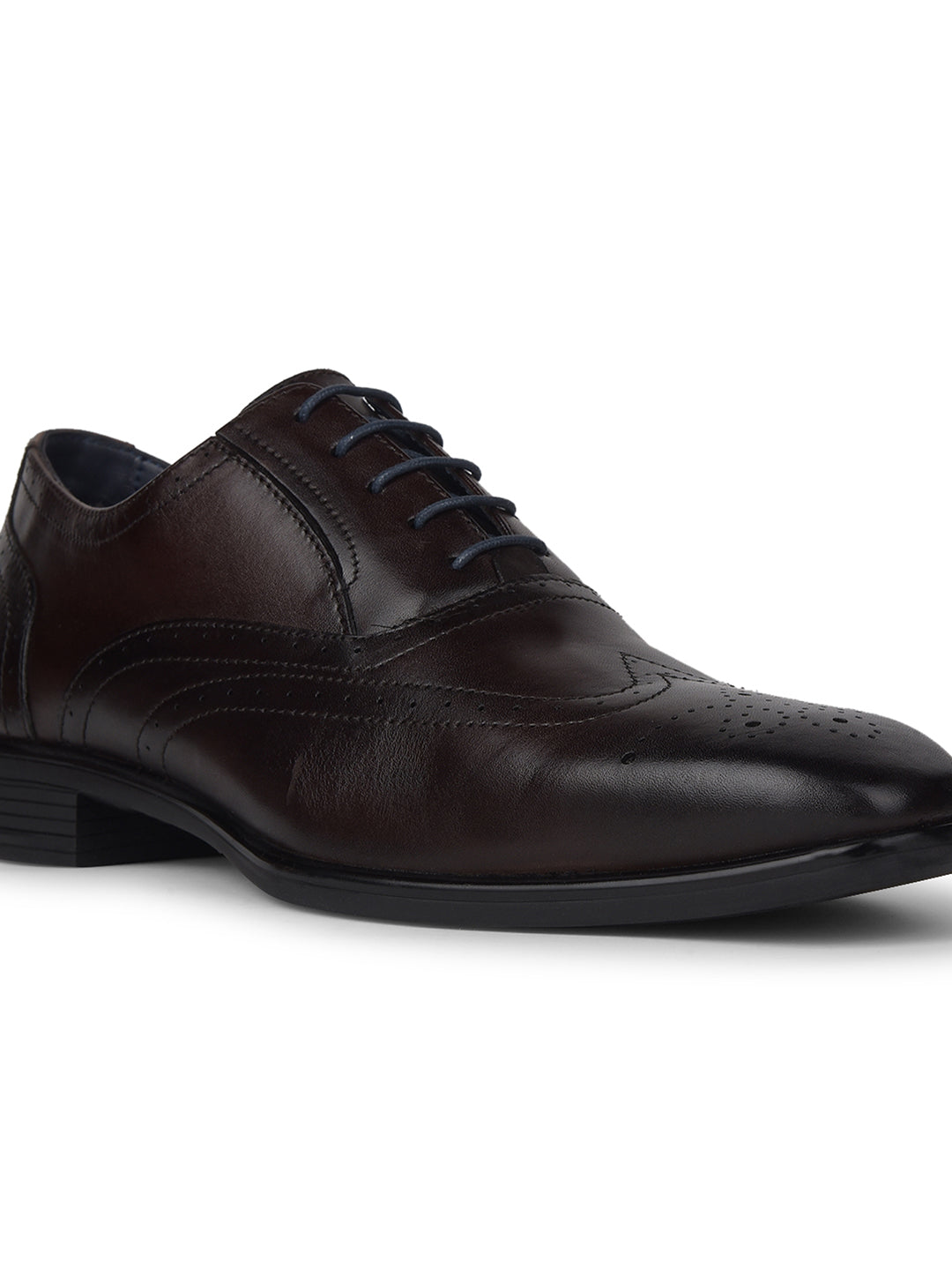 Bata Men Brown Formal Lace-up Oxford Shoes - Brown - View 5