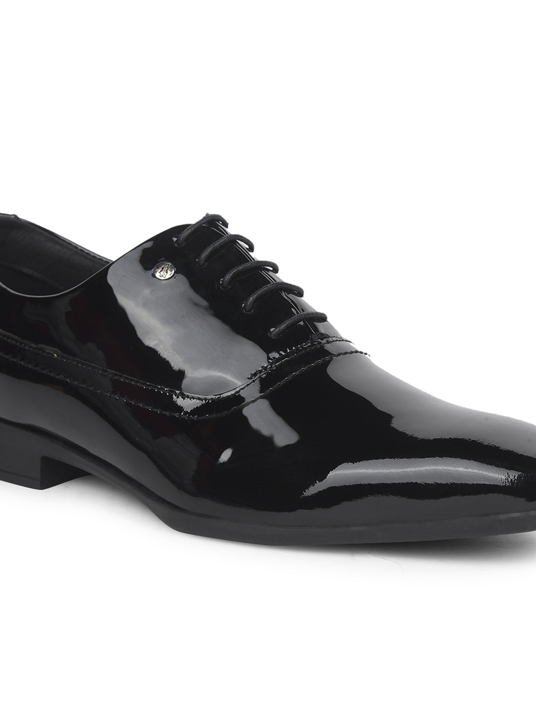 Hush Puppies Men Black Formal Lace-up Oxford Shoes - Black - View 5