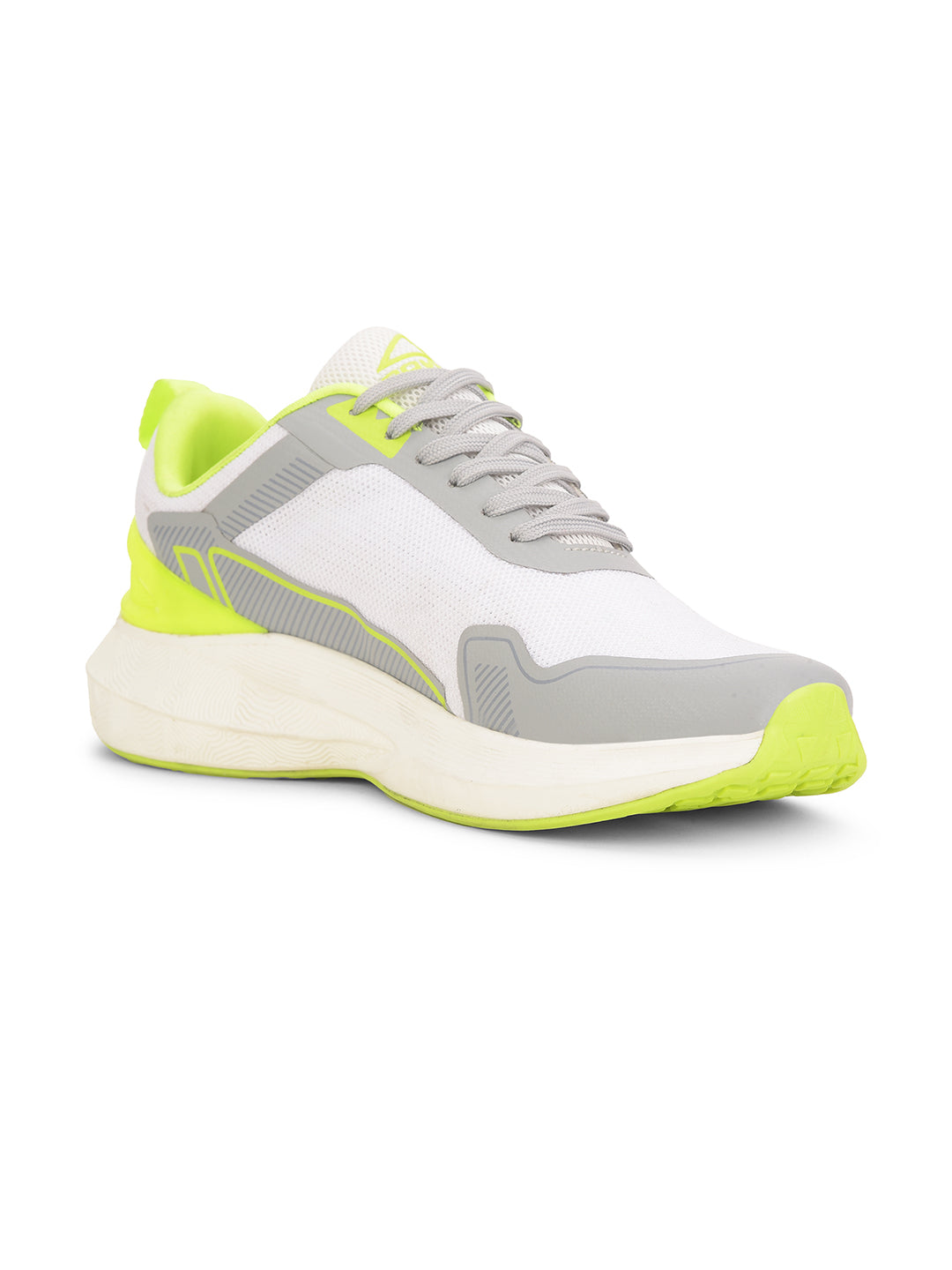 Power Men White Lace-up Oxford Sports Shoes - White - View 1