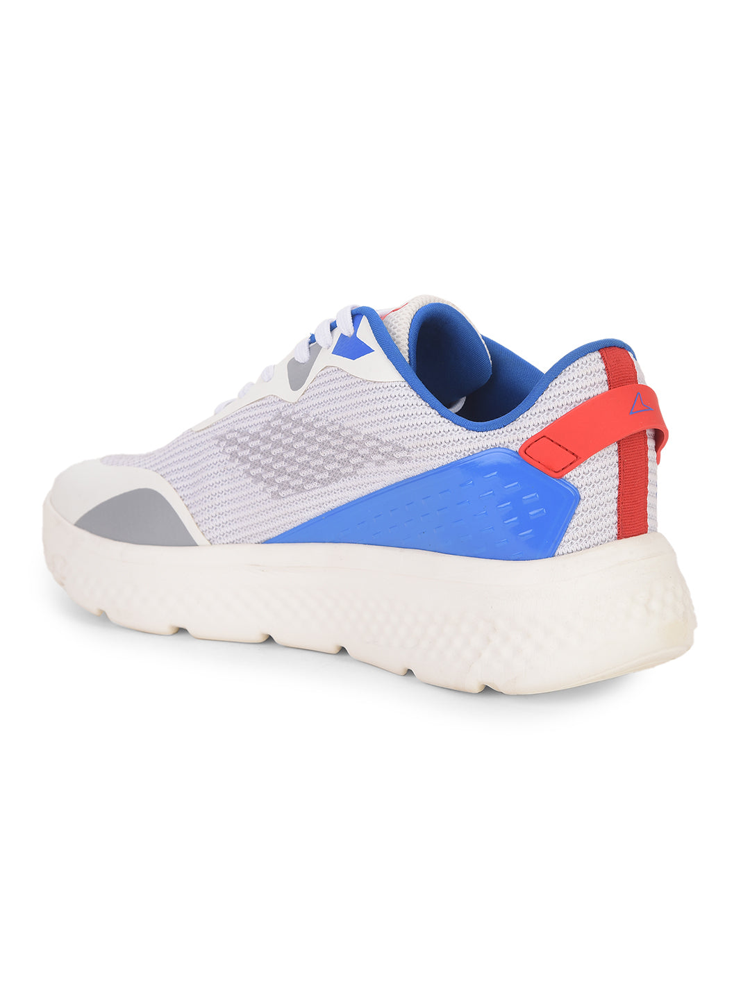 Power Men White Lace-up Oxford Sports Shoes - White - View 3
