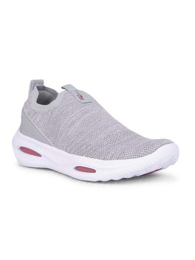 Power Men Grey Lace-up Oxford Sports Shoes - Grey - View 1