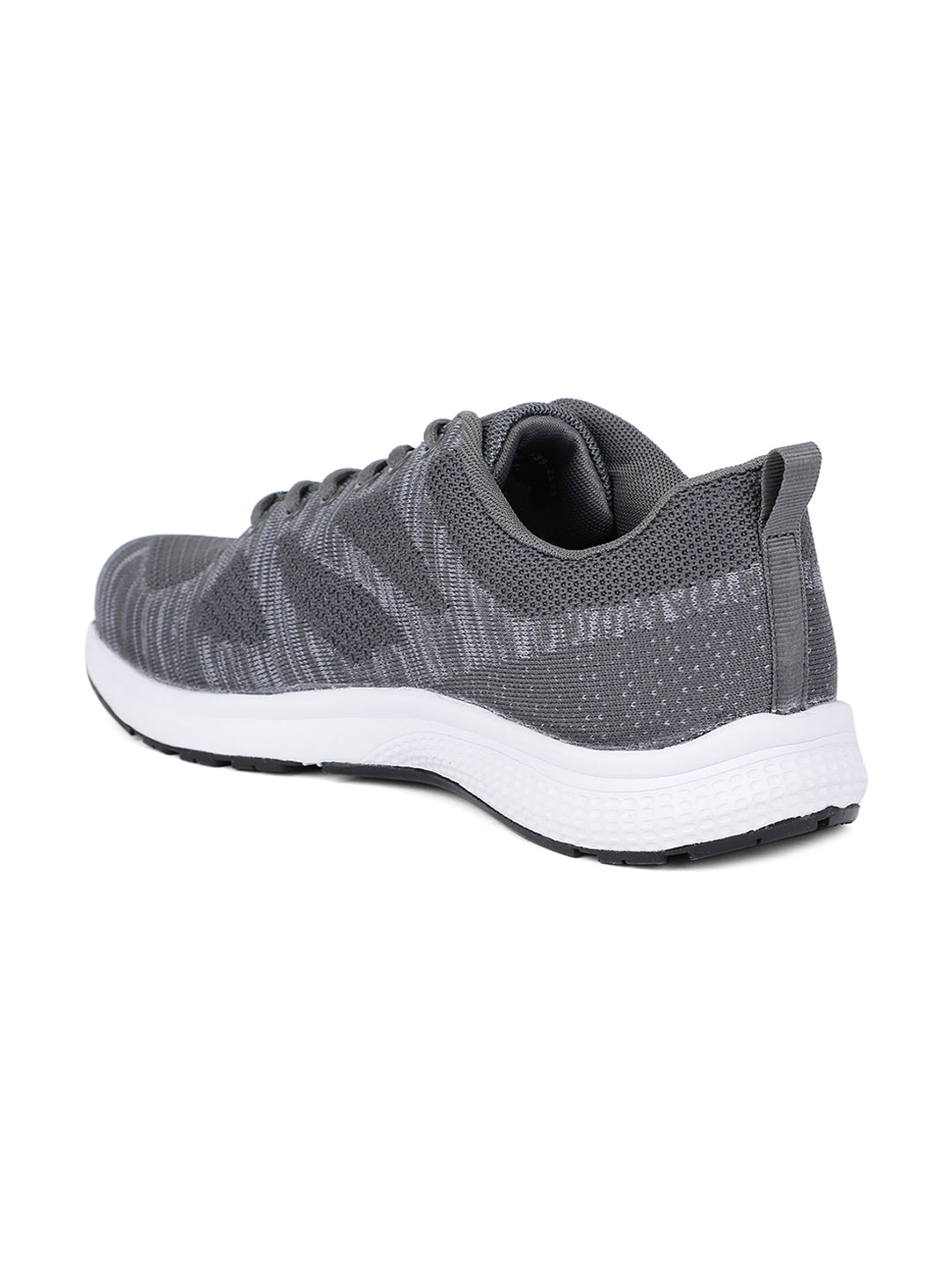 Power Men Grey Lace-up Oxford Sports Shoes - Grey - View 2