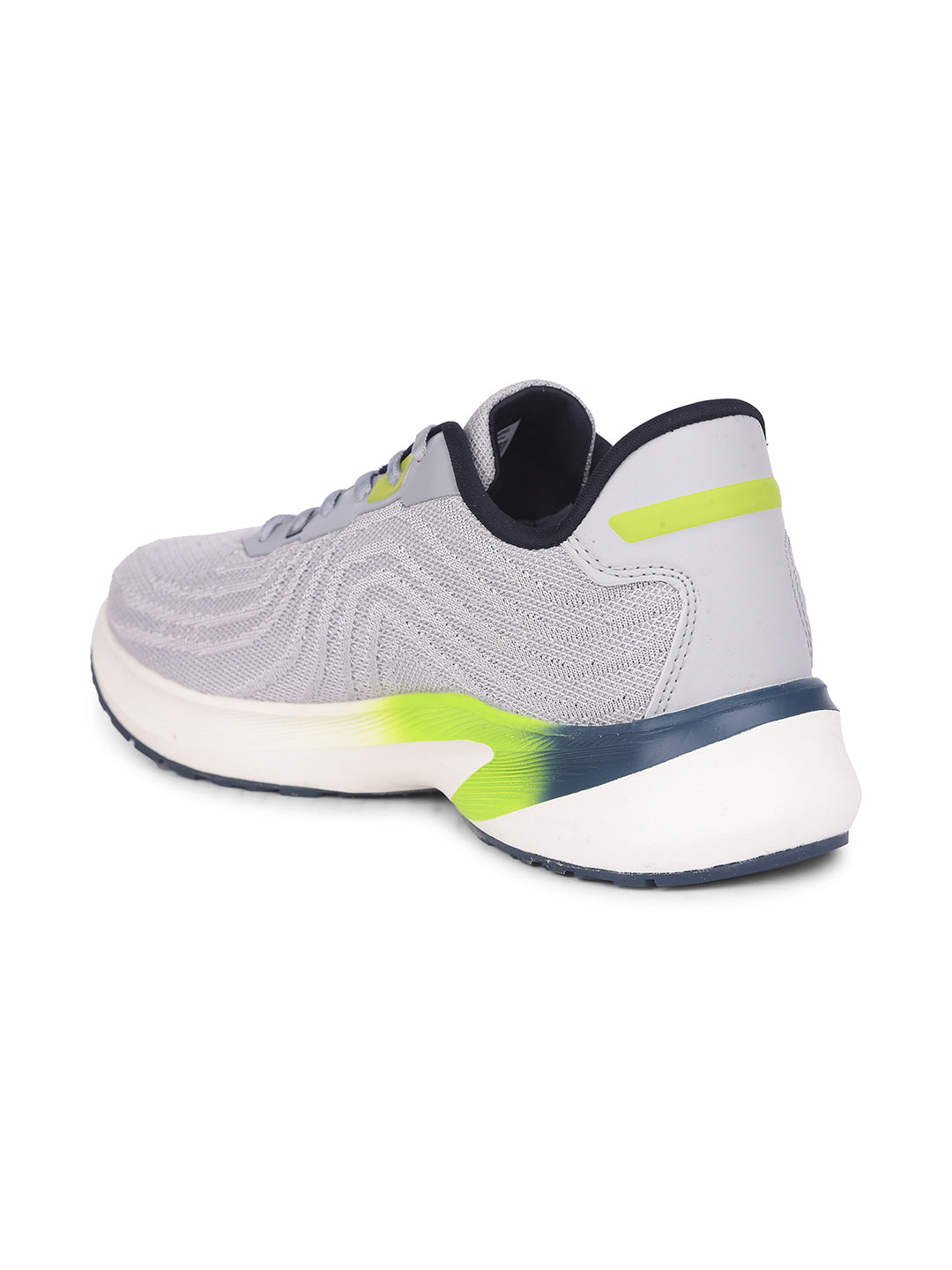 Power Men Grey Lace-up Oxford Sports Shoes - Grey - View 3