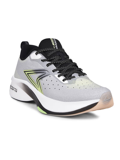 Power Men Grey Lace-up Oxford Sports Shoes - Grey - View 1