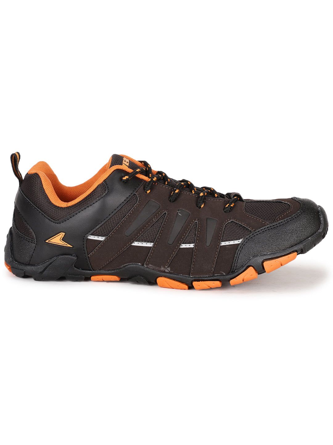 Power Men Brown Lace-up Oxford Sports Shoes - Brown - View 2