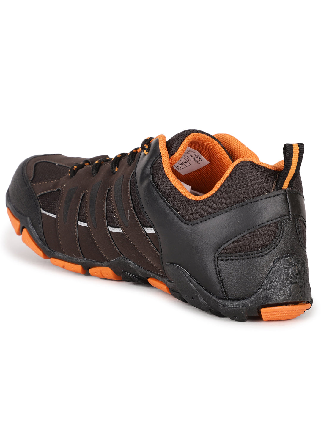 Power Men Brown Lace-up Oxford Sports Shoes - Brown - View 3