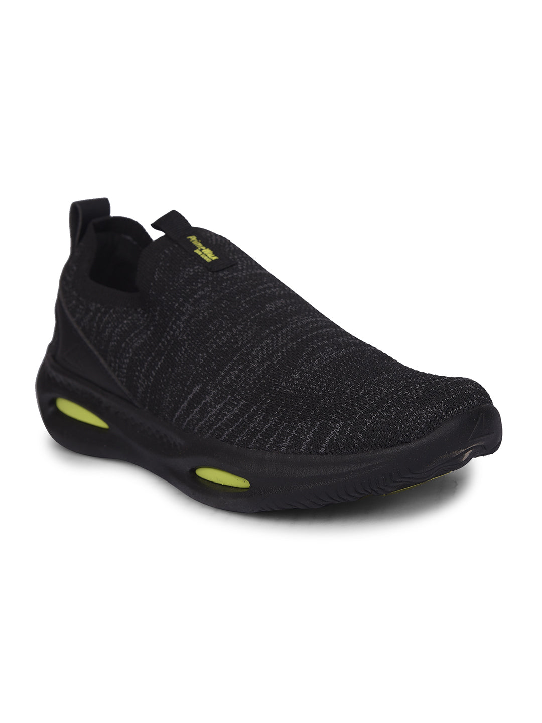 Power Men Black Lace-up Oxford Sports Shoes - Black - View 1