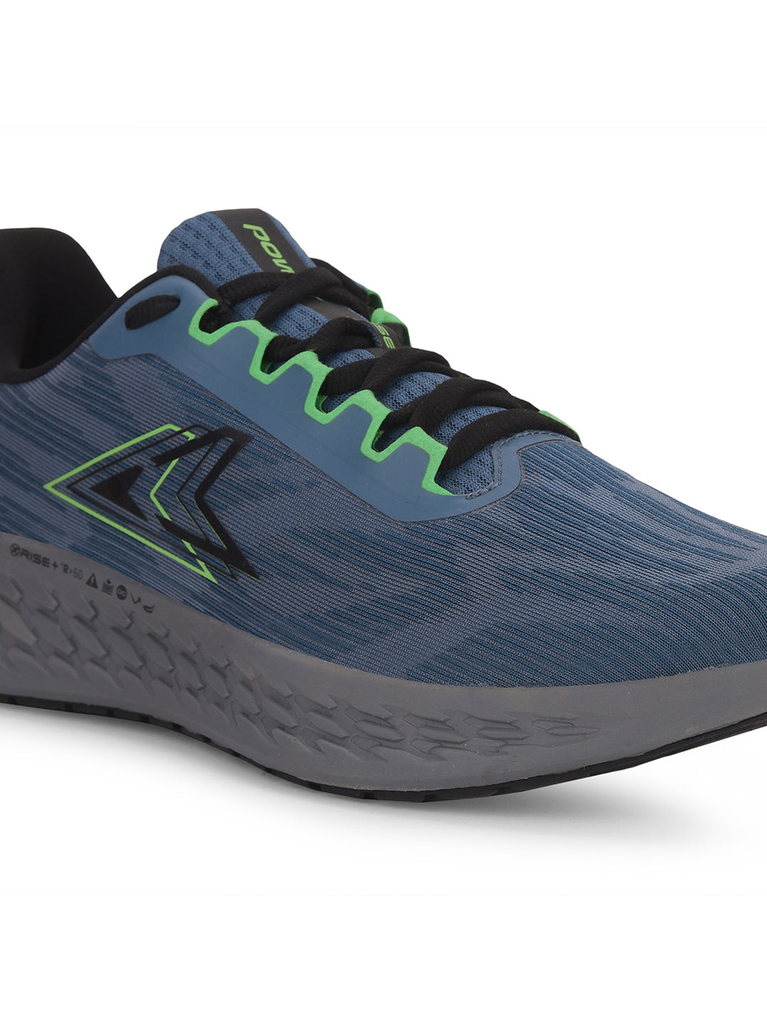 Power Men Blue Lace-up Oxford Sports Shoes - Blue - View 5