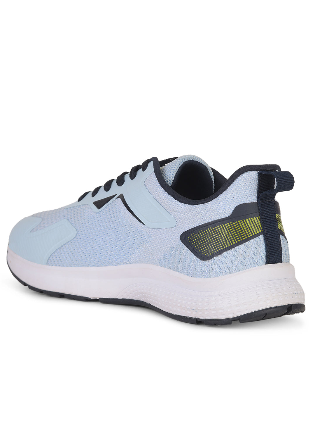 Power Men Light Blue Lace-up Oxford Sports Shoes - Light Blue - View 3