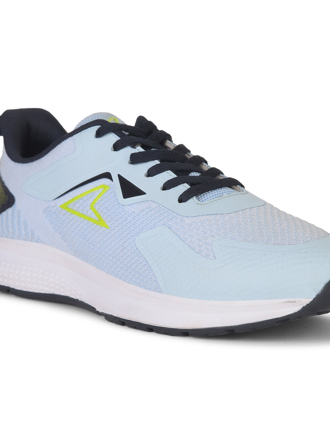 Power Men Light Blue Lace-up Oxford Sports Shoes - Light Blue - View 5