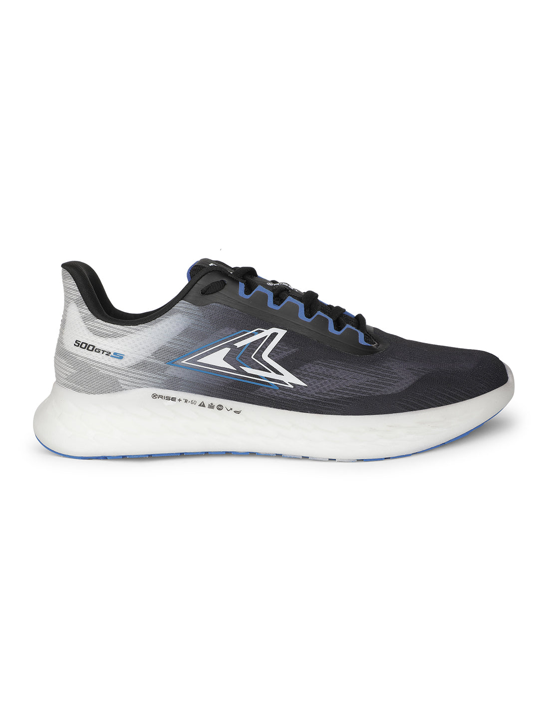 Power Men Blue Lace-up Oxford Sports Shoes - Blue - View 2