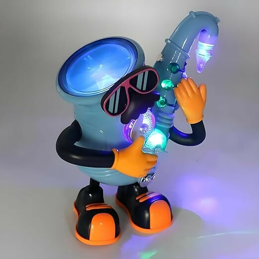 Musical Cartoon Robot: Singing & Dancing Toy for Kids