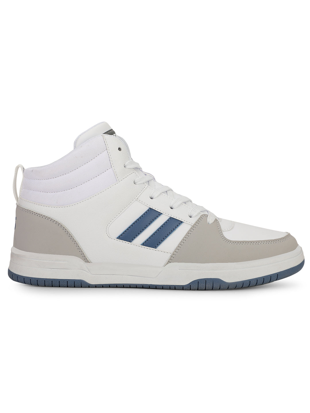 North Star Men White Casual Ankle Length Lace-up Sneakers - White - View 2