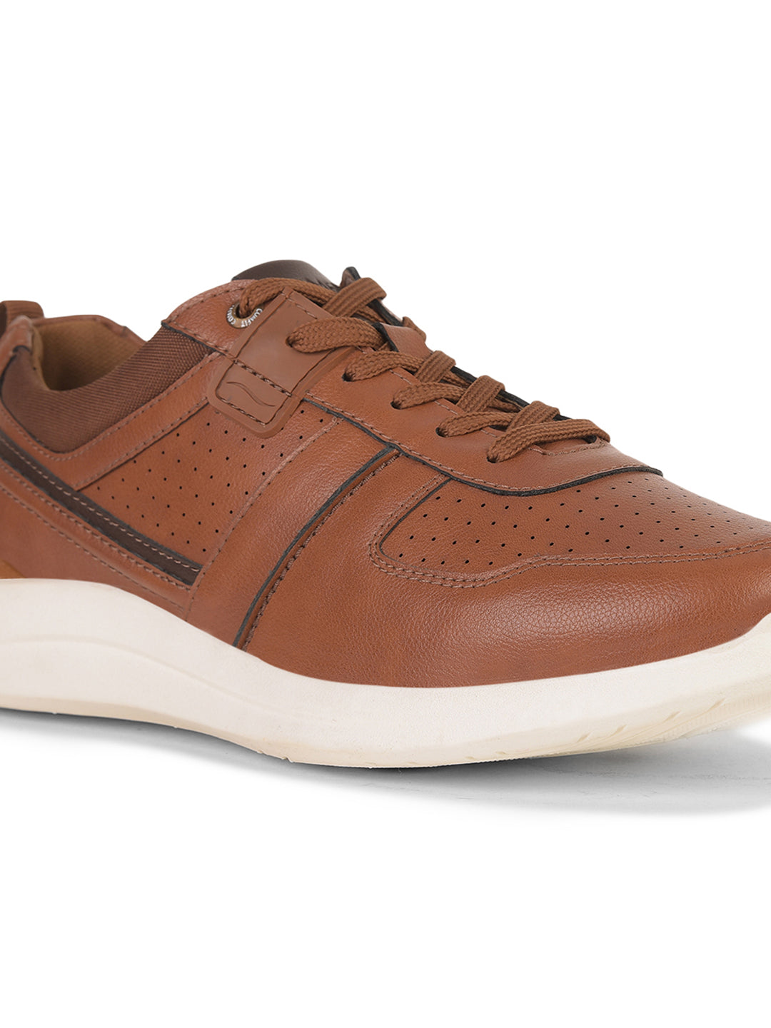 Bata Comfit Men Light Brown Casual Lace-up Shoes - Light Brown - View 5