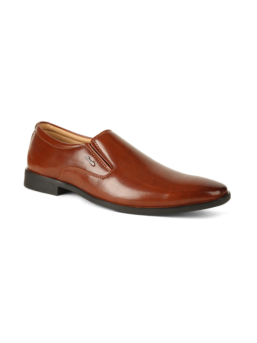 Bata Men Tan Formal Slip-on Shoes - Tan - View 1