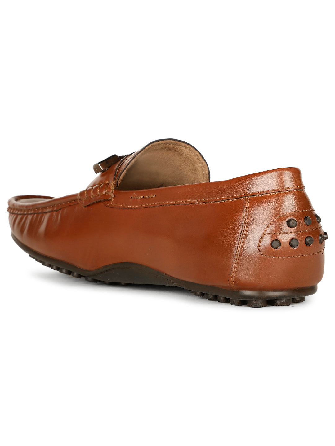 Bata Men Brown Casual Slip-on Loafers - Brown - View 3