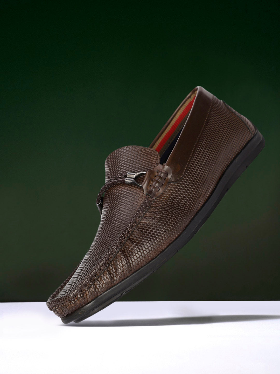 Bata Men Brown Casual Slip-on Loafers - Brown - View 6