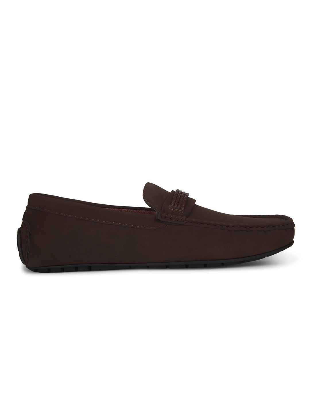 Bata Men Brown Casual Slip-on Loafers - Brown - View 2