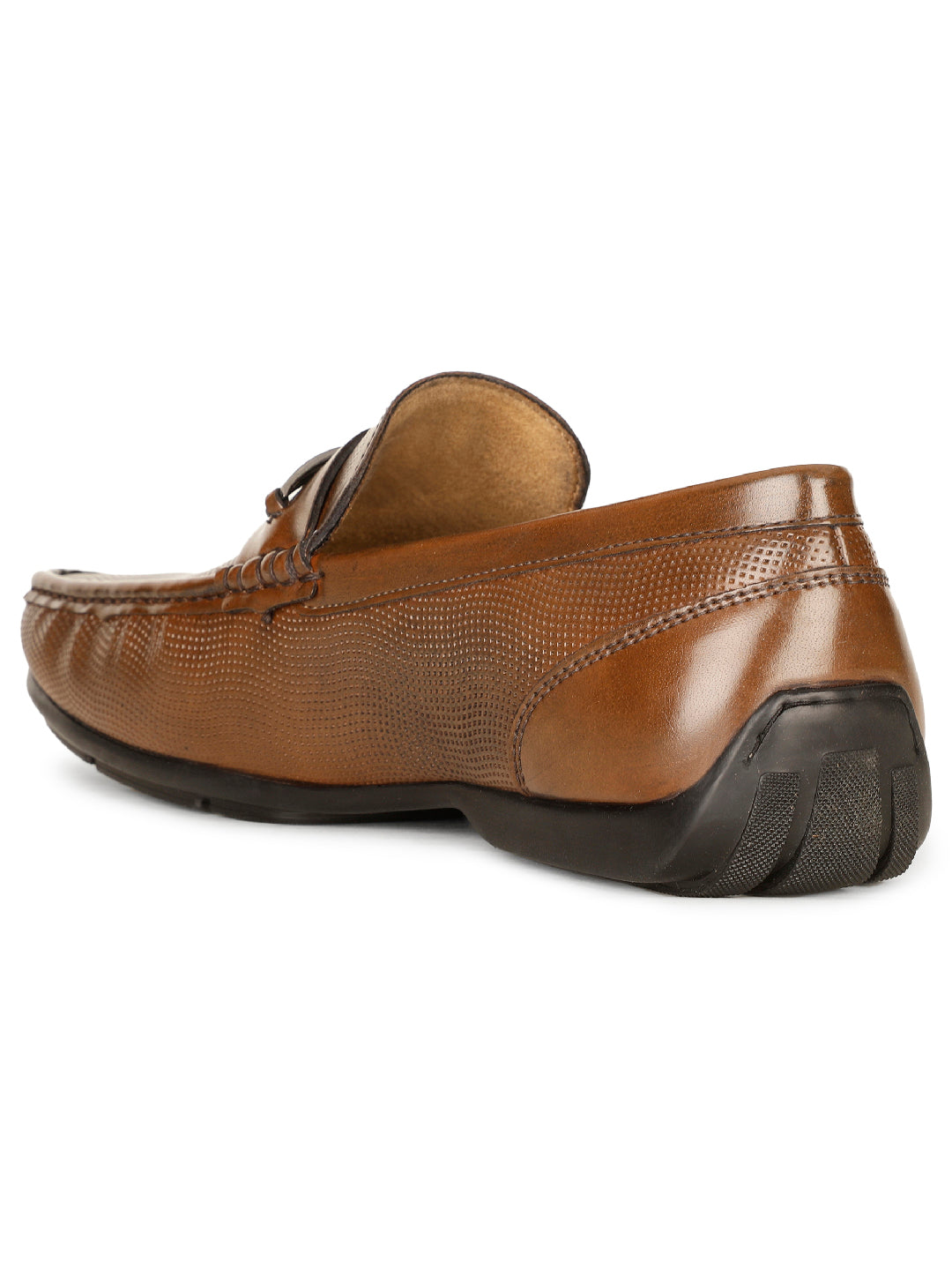 Bata Men Brown Casual Slip-on Loafers - Brown - View 3