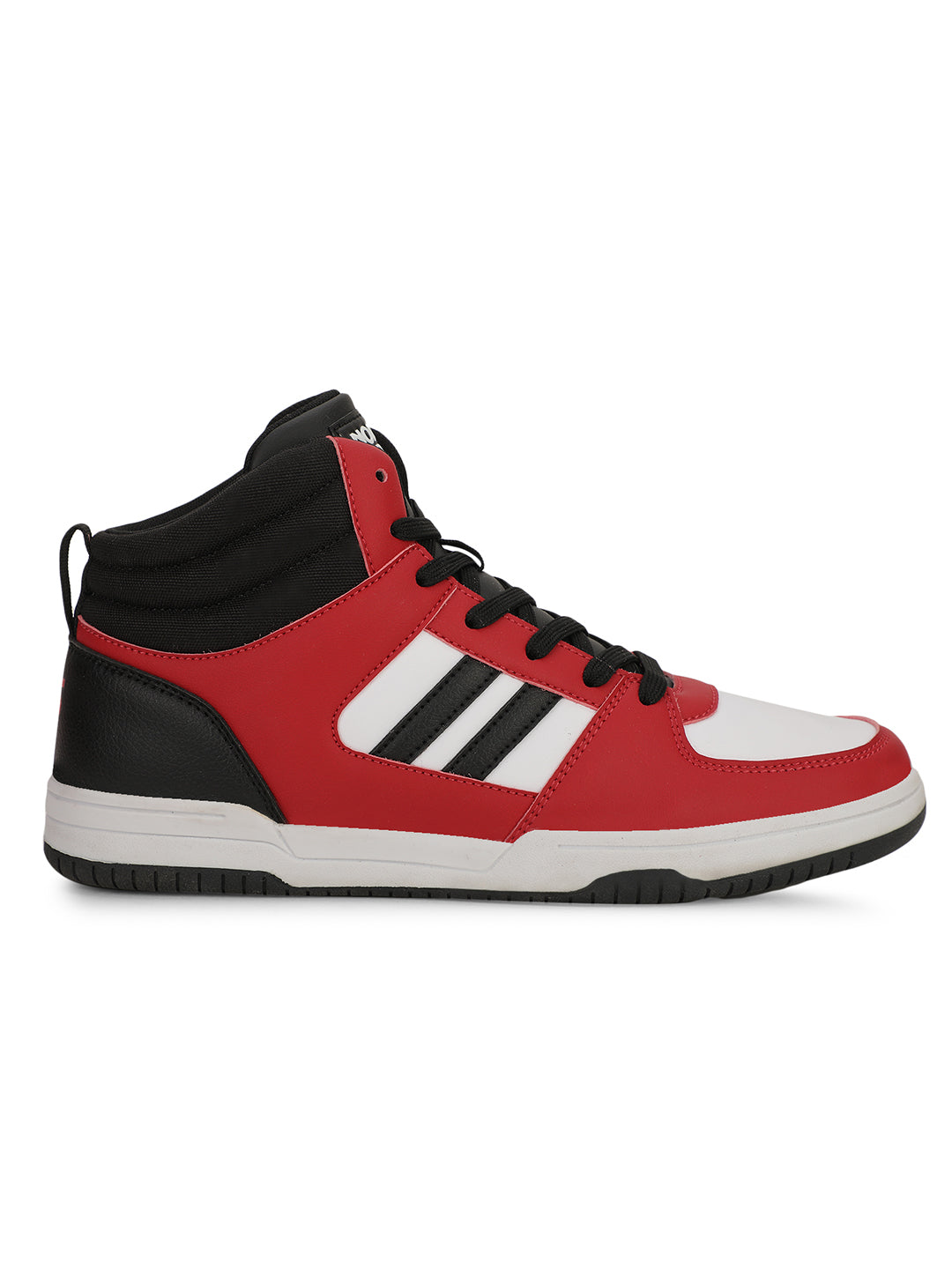 North Star Men Red Casual Ankle Length Lace-up Sneakers - Red - View 2