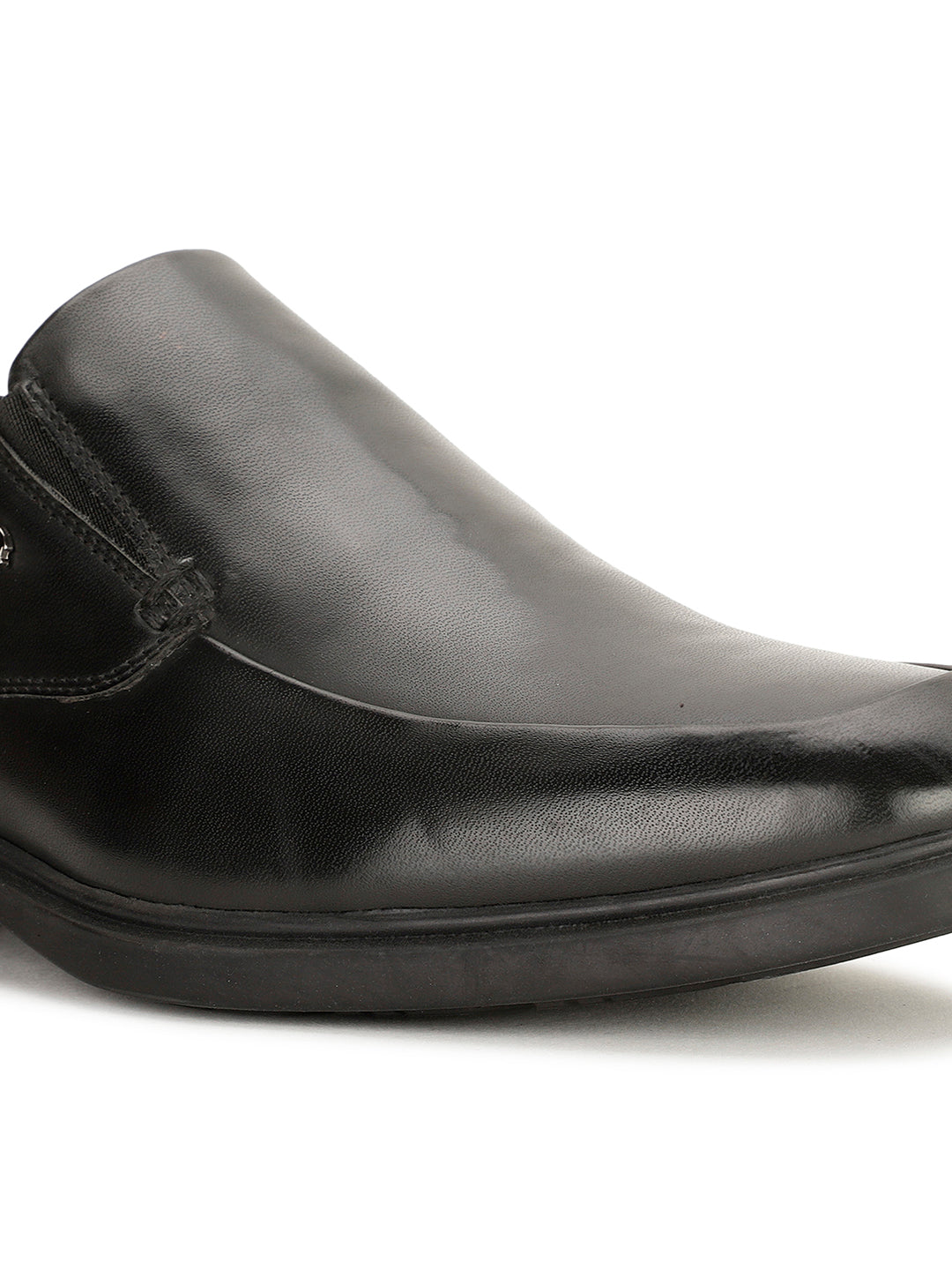 Bata Men Black Formal Slip-on Shoes - Black - View 5