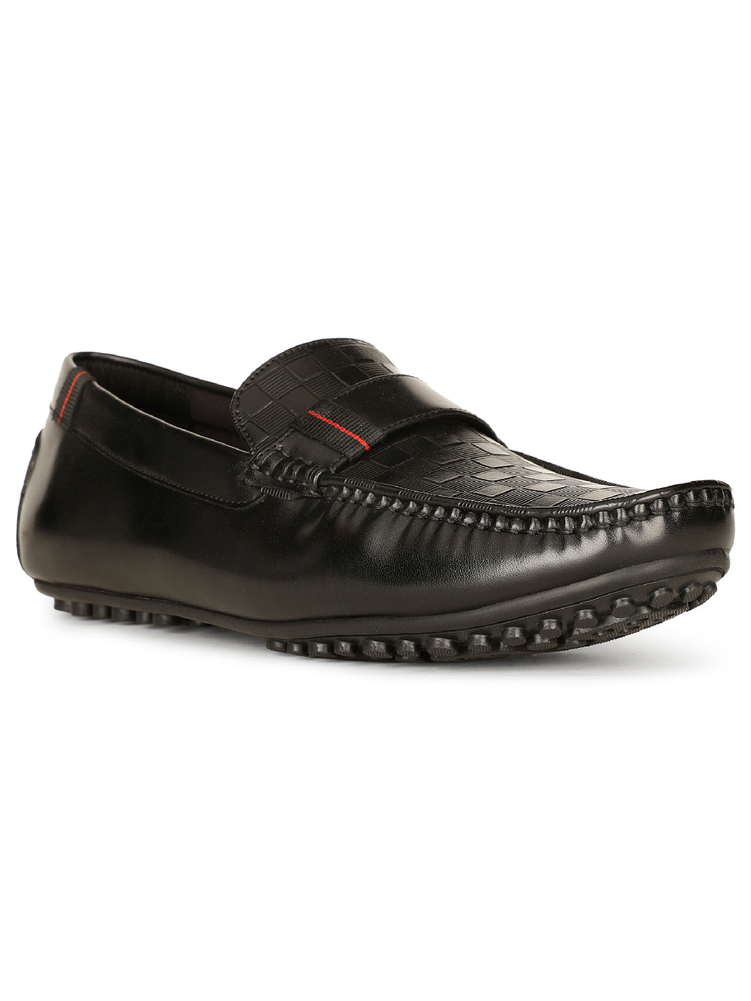 Bata Men Black Casual Slip-on Loafers - Black - View 1