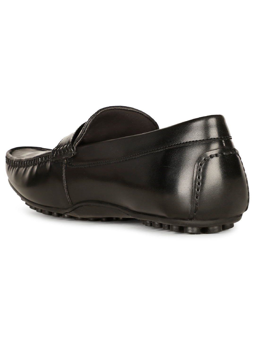 Bata Men Black Casual Slip-on Loafers - Black - View 3