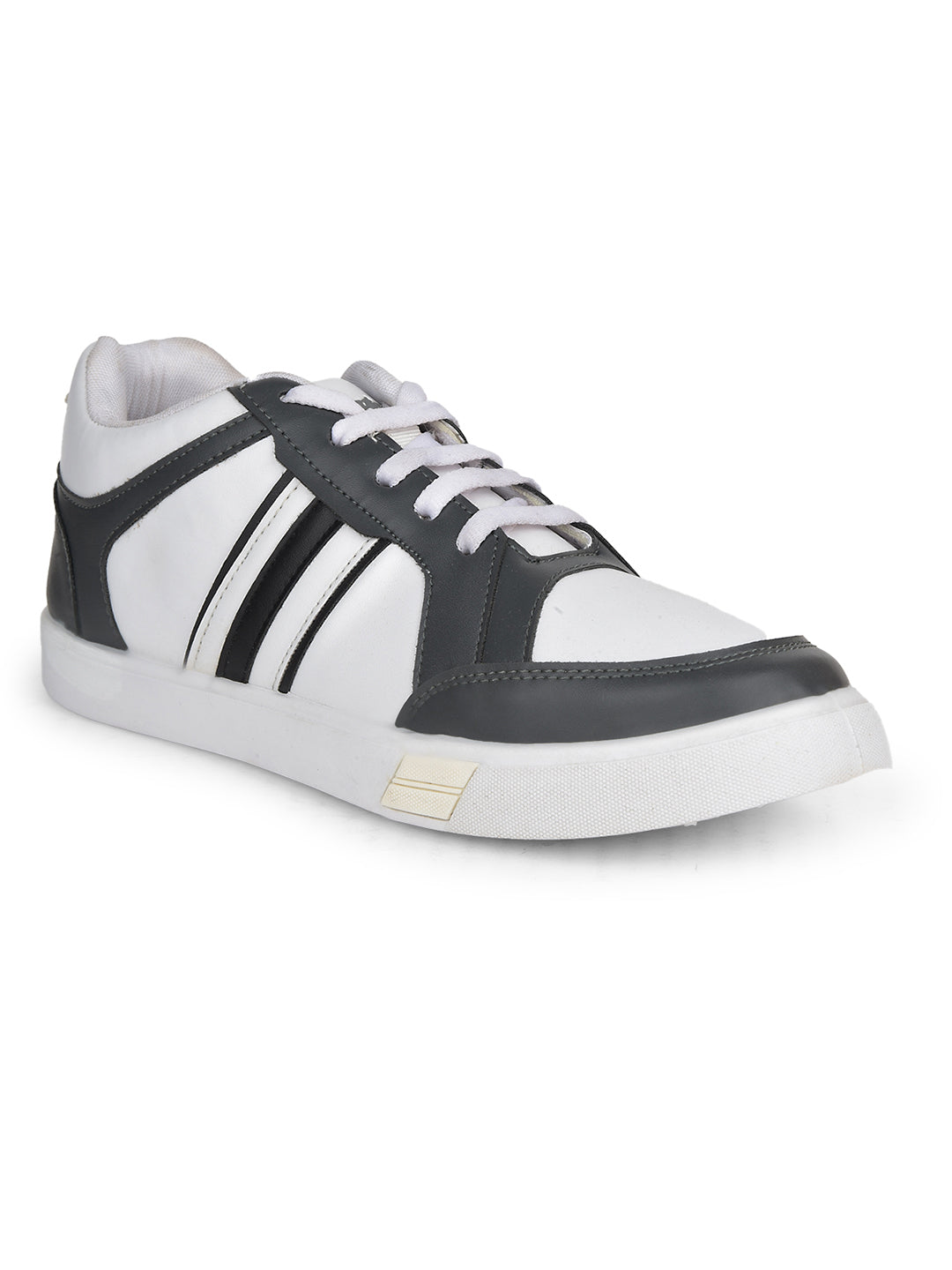 Bata Men's Beige Casual Lace-up Sneakers - Beige