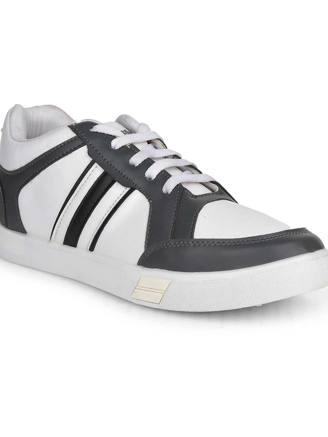 Bata Men's Beige Casual Lace-up Sneakers - Beige
