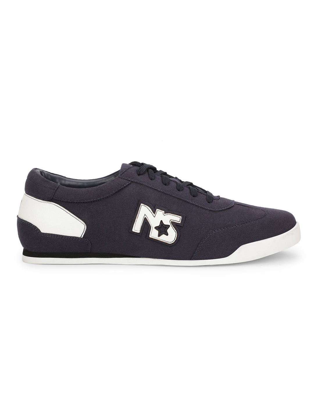 North Star Men's Navy Casual Lace-up Sneakers - Navy