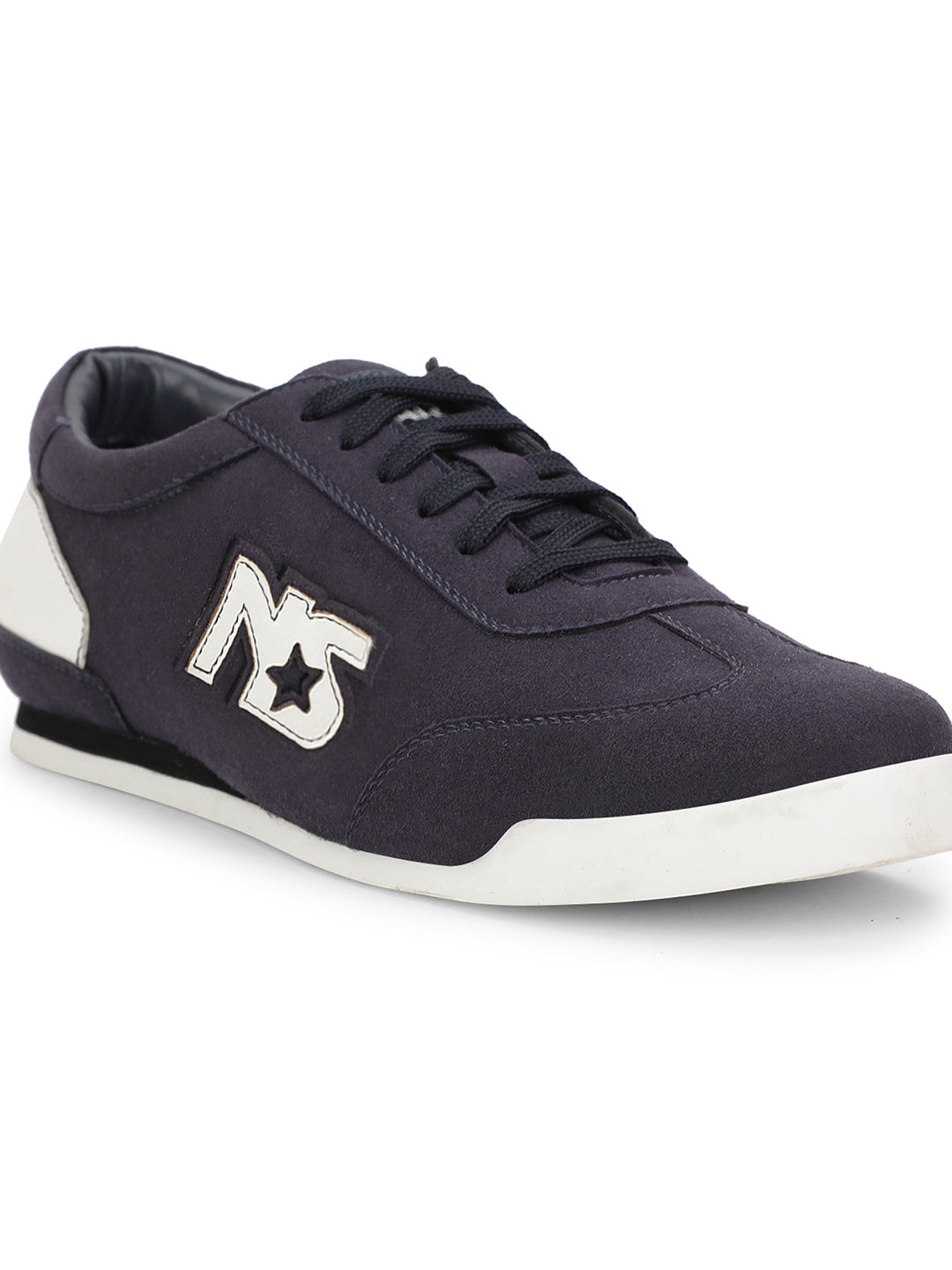 North Star Men's Navy Casual Lace-up Sneakers - Navy