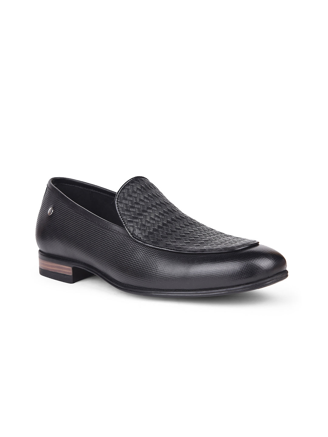 Hush Puppies Men Black Formal Slip-on Shoes - Black - View 1