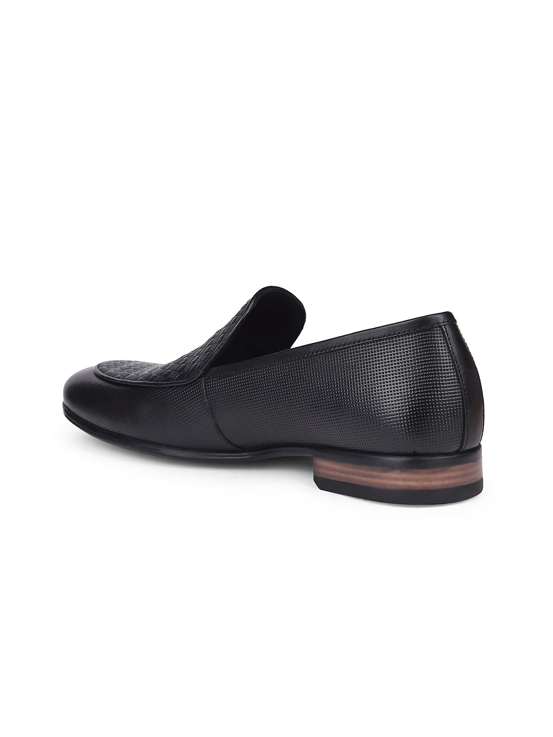 Hush Puppies Men Black Formal Slip-on Shoes - Black - View 3