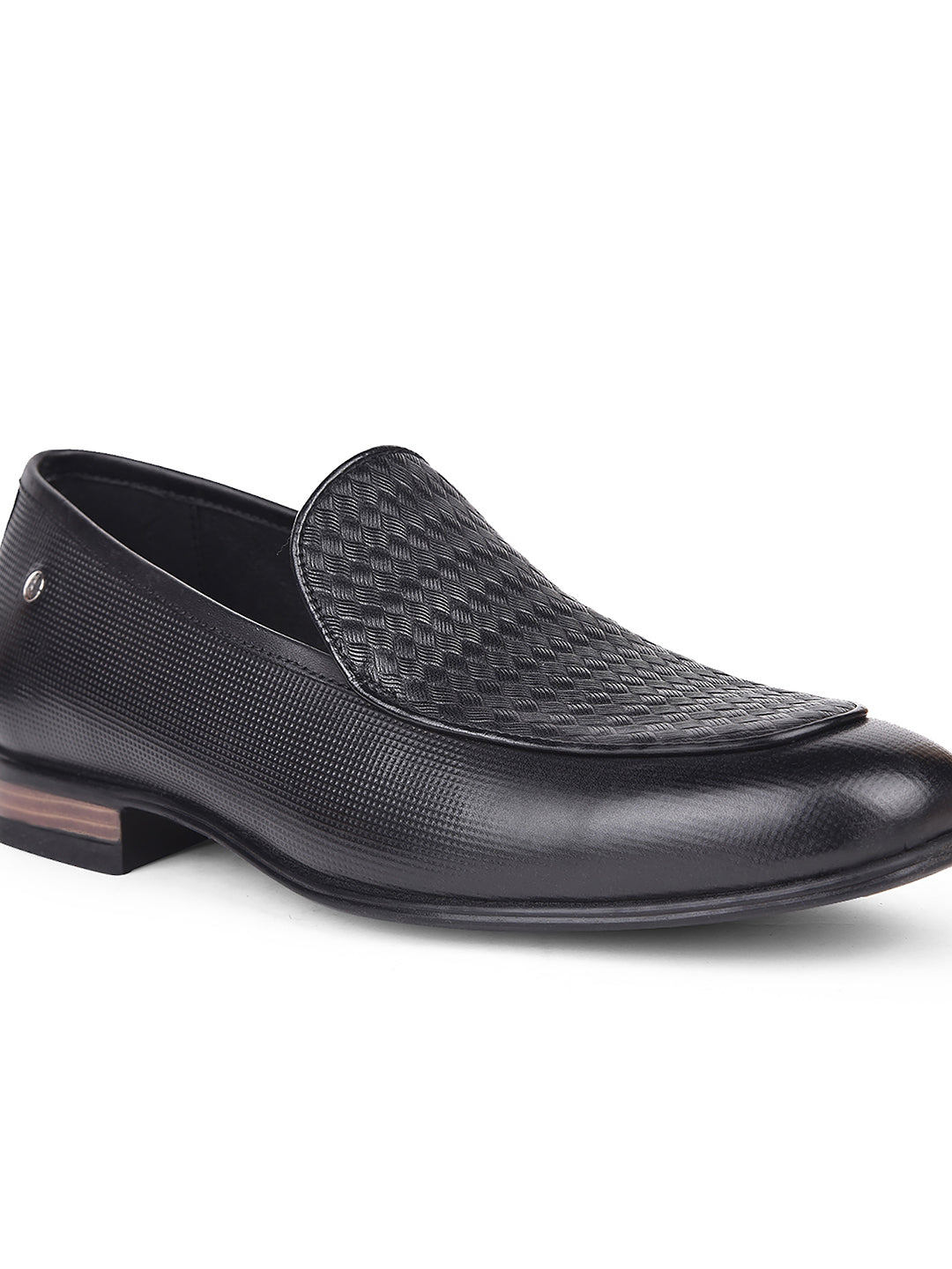 Hush Puppies Men Black Formal Slip-on Shoes - Black - View 5