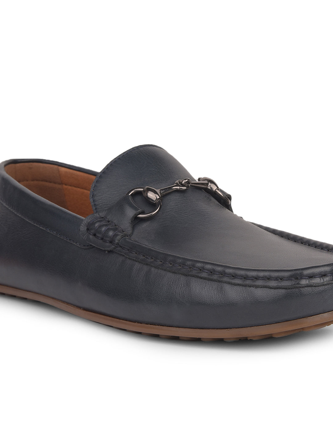 Hush Puppies Men Blue Casual Slip-on Loafers - Blue - View 5
