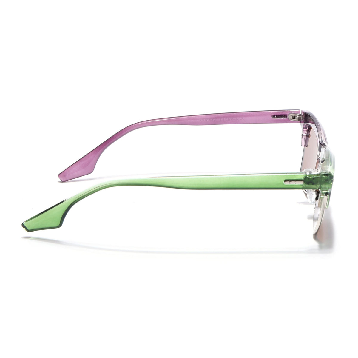 Eyejack Green & Purple Cateye Sunglasses for Men and Women - view 5