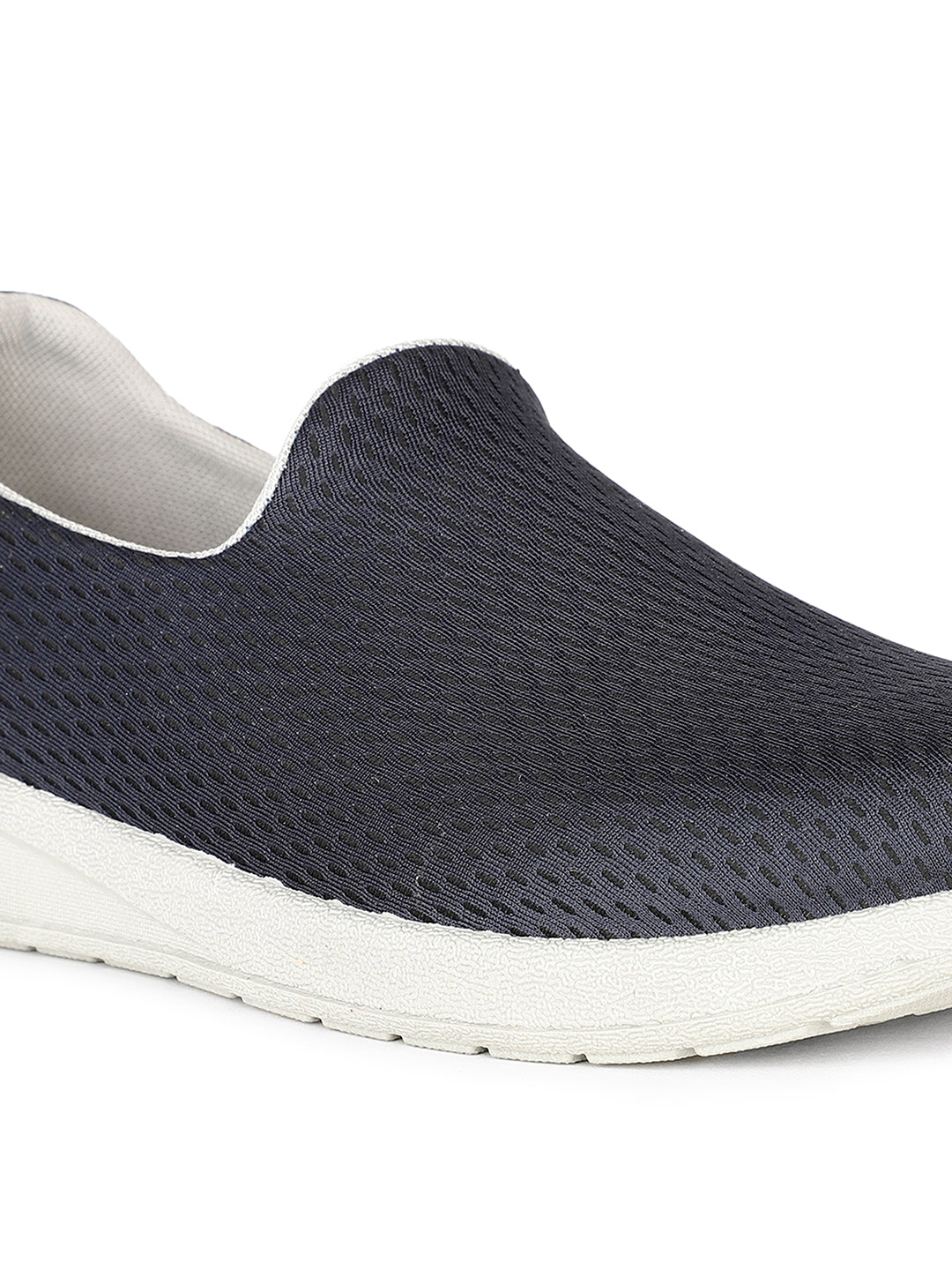 Bata Men Navy Blue Casual Slip-on Shoes - Navy Blue - View 5