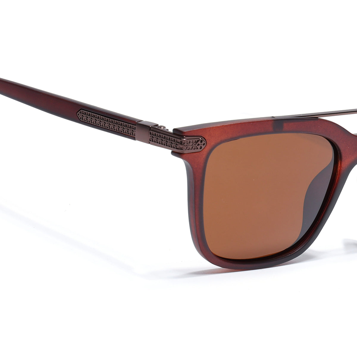 Eyejack Brown Wayfarer Sunglasses for Men and Women - Style 2139 - view 5