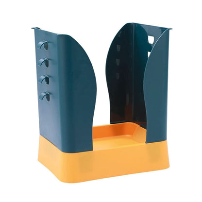 Expandable Plastic Waste Bin Large Capacity Trash Can (1 Pc)