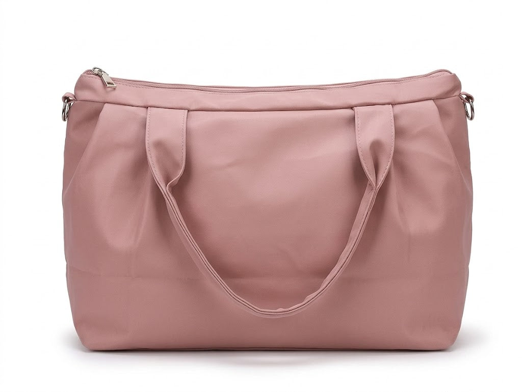 Buddy Cares Women Floral & Butterfly Embroidered Shoulder Bag | Adjustable Crossbody Strap – Pink – view 2 – Buddy Cares