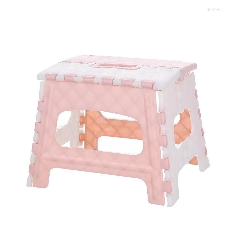 Folding Step Stool Multi Purpose for Home and Kitchen (Multi Colour) - HalfPe