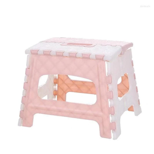 Folding Step Stool Multi Purpose for Home and Kitchen (Multi Colour) - HalfPe