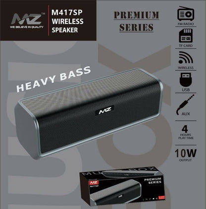 MZ M407SP Portable Bluetooth Speaker – Powerful Sound in a Compact Design(Multicolour)