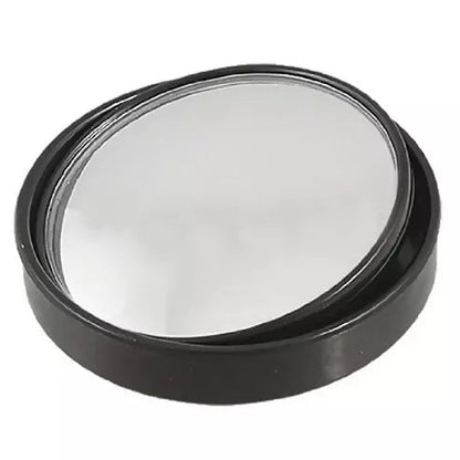 360 degree Blind Spot Round Wide Angle Adjustable Convex Rear View Mirror - Pack Of 2 ABHI Mobiles