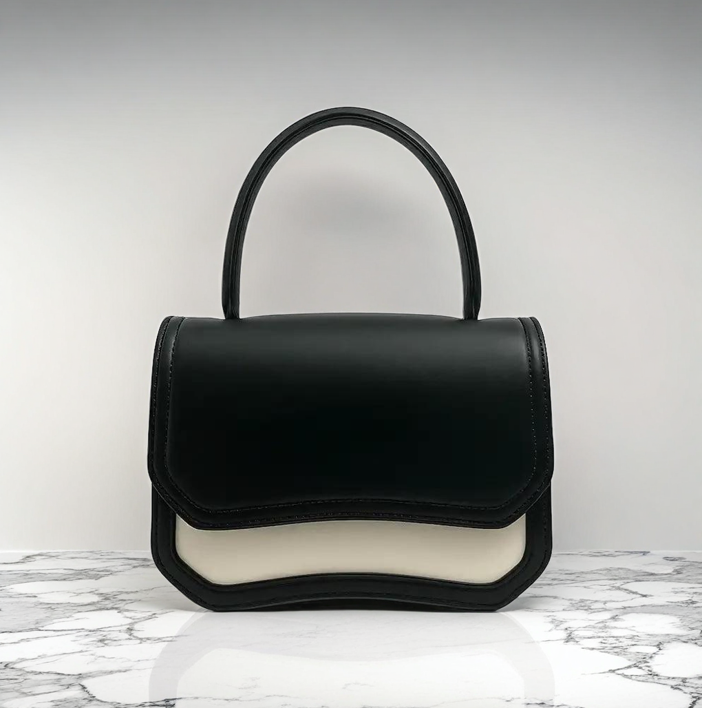 Curve-Edge Mini Satchel