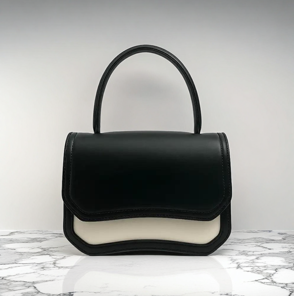 Curve-Edge Mini Satchel