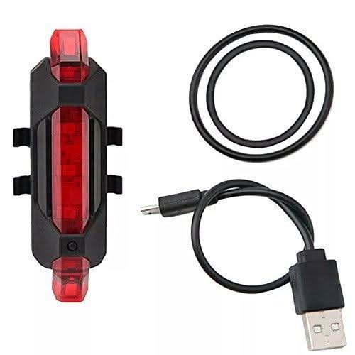 Rechargeable Waterproof Red LED Front Bicycle Light HP DD