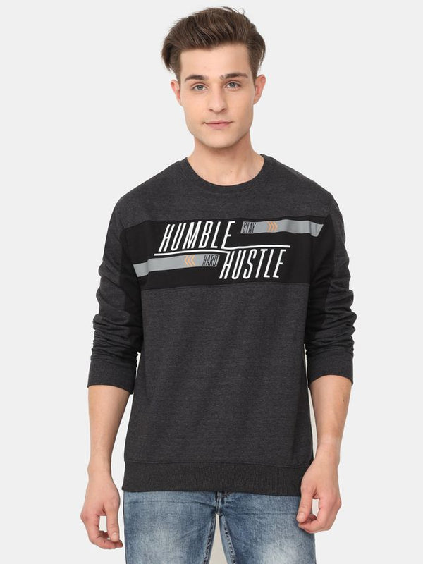 ARDEUR Mens Typography Printed Sweatshirts AFS02 ARDEUR